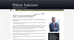 Desktop Screenshot of hisaksson.com